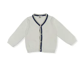 Kids Pullover - White (4 buttons)