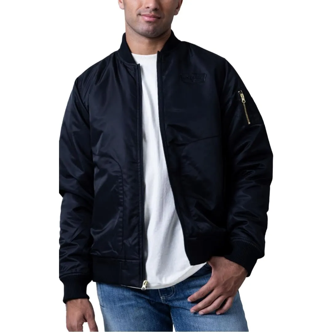 Kimes Ranch Men's Hobbs Bomber Jacket, Black