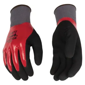 Kinco HydroFlector Waterproof Glove, Nitrile Palm