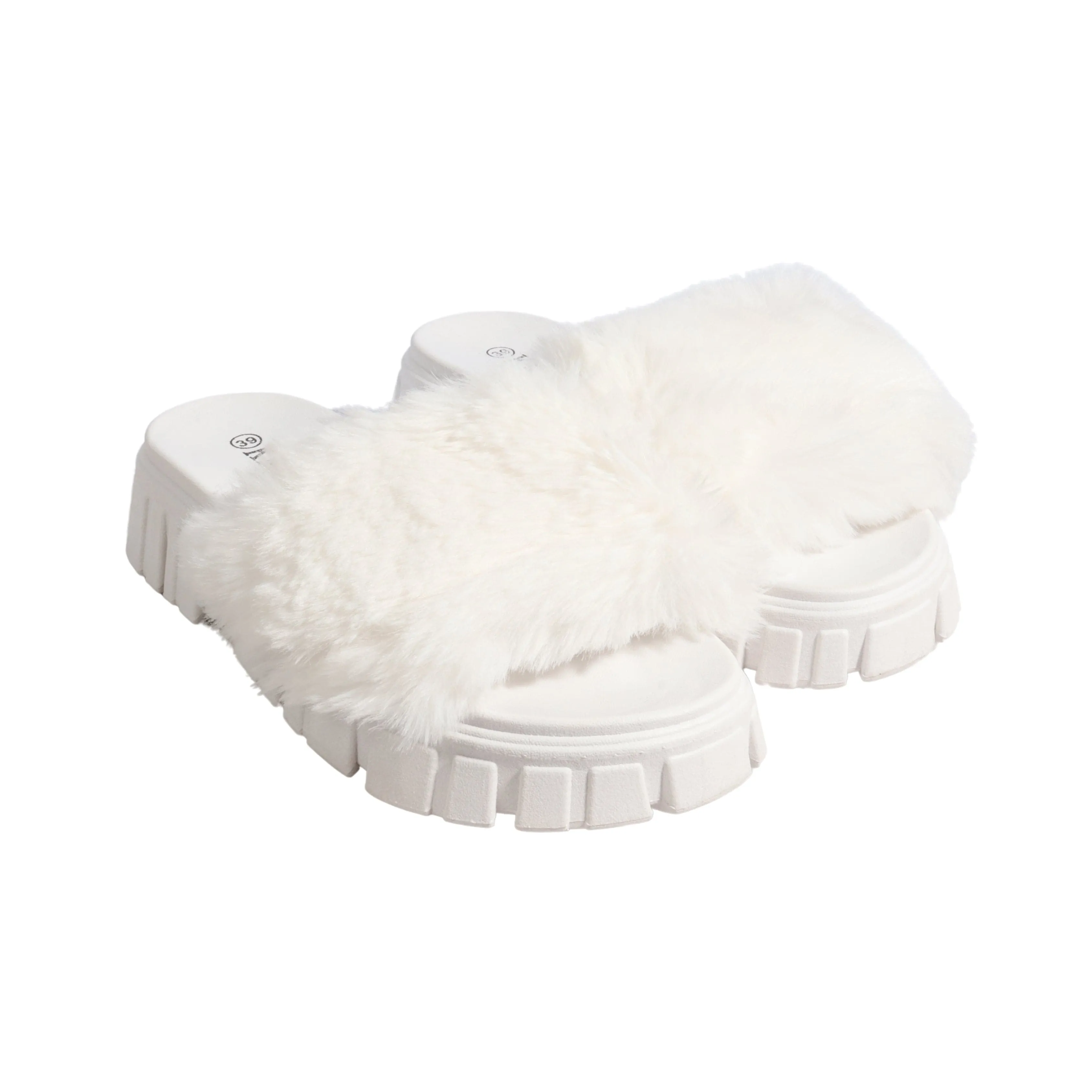 KMH - Slipper Upper Faux Fur