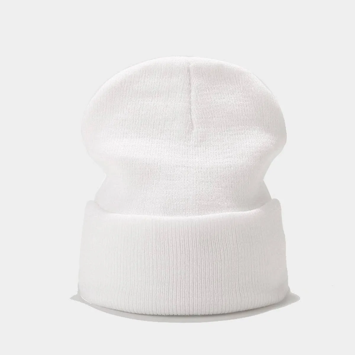 Knit Beanie - Beige