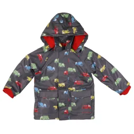 Korango Raincoat Trucks Polar Fleece Charcoal