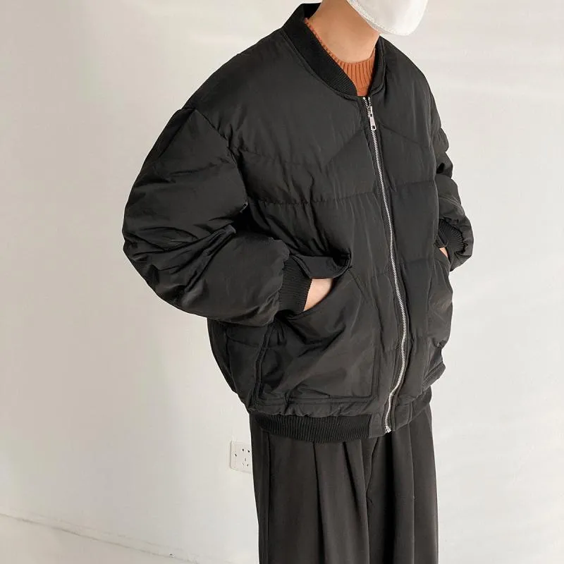 [Korean Style] 2 Colors Casual Bomber Parkas