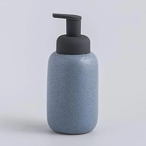 Kuber Industries Liquid Soap Dispenser | Handwash Soap Dispenser | Soap Dispenser for Wash Basin | Shampoo Dispenser Bottle | Bathroom Dispenser Bottle | Pack of 5 | JY00011 | 400 ml | Blue