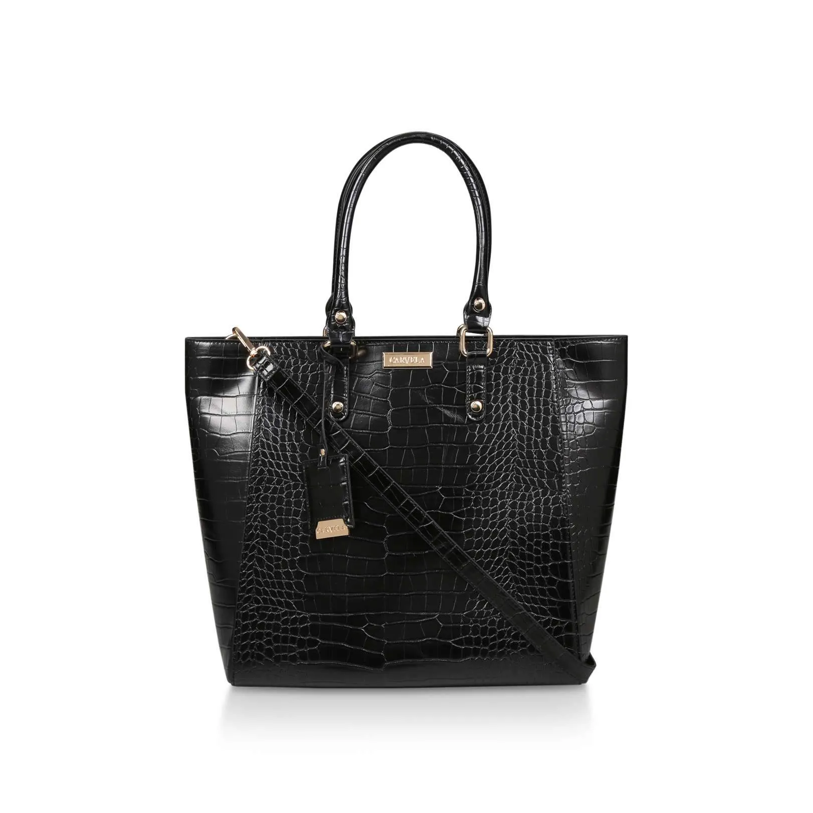 Kurt Geiger Carvela Black Arlette Womens Tote Bag