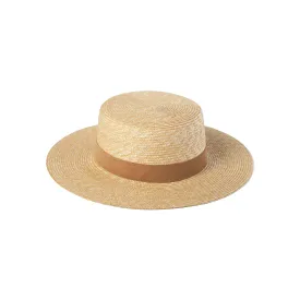 Lack of Color Spencer Boater Suede Hat in Natural/Straw