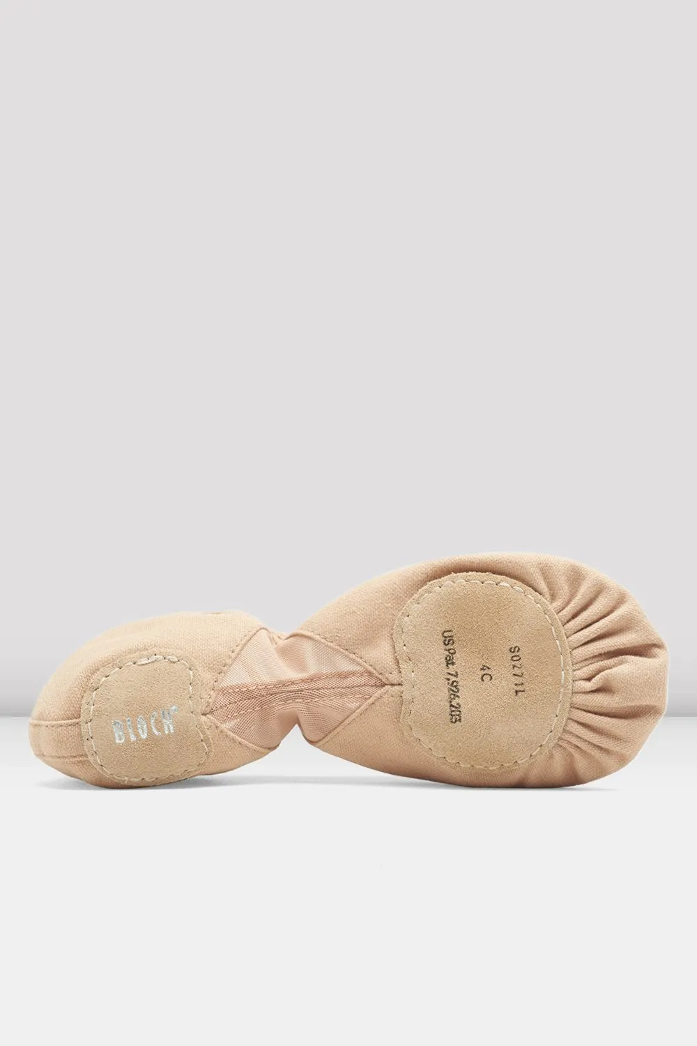 Ladies Pro Arch Canvas Ballet Shoes