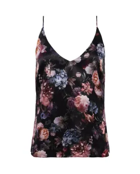 L'Agence Gabriella Floral Silk Camisole