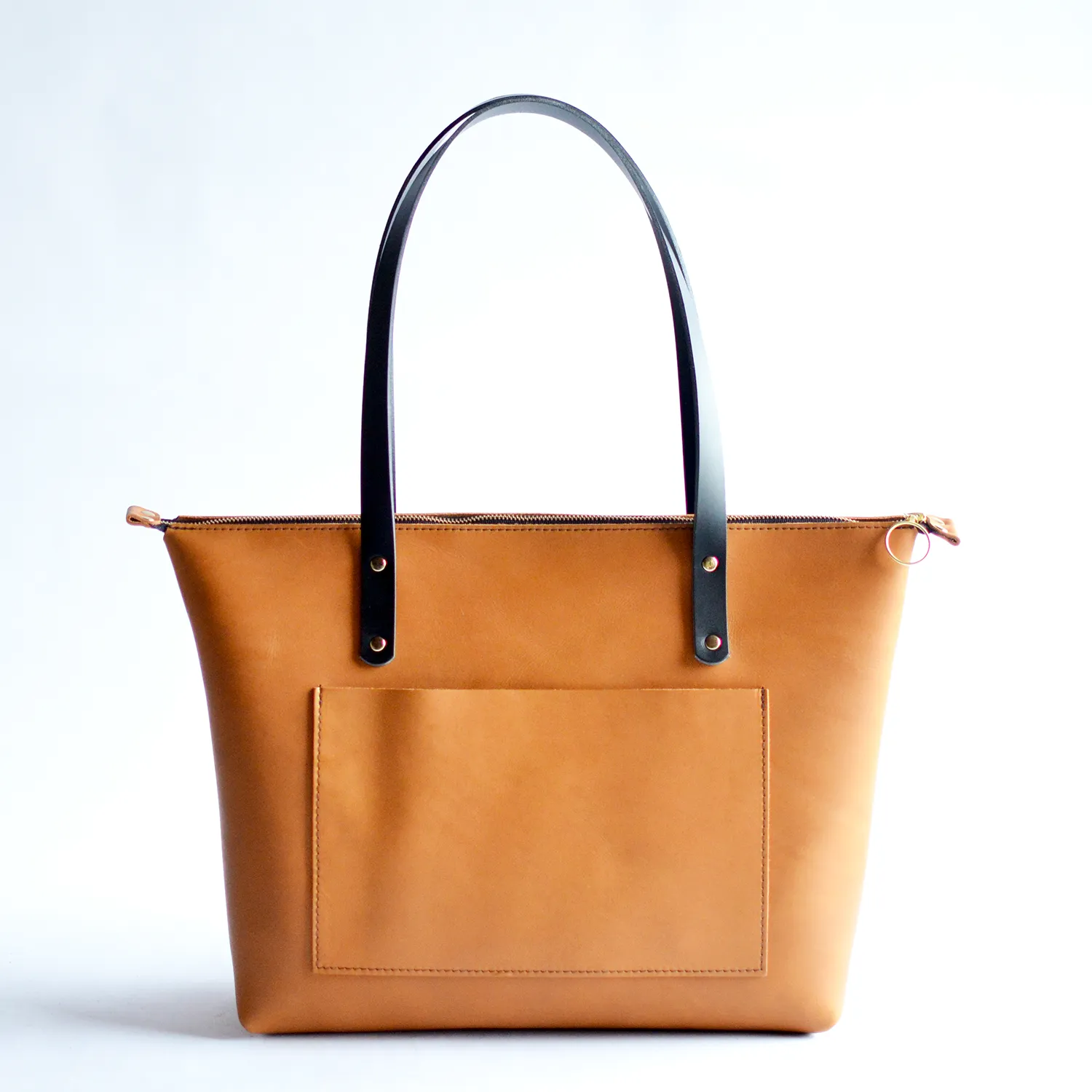 Large Classic Tote - Honey Leather