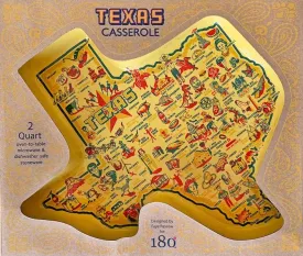 Large Texas Baking Dish