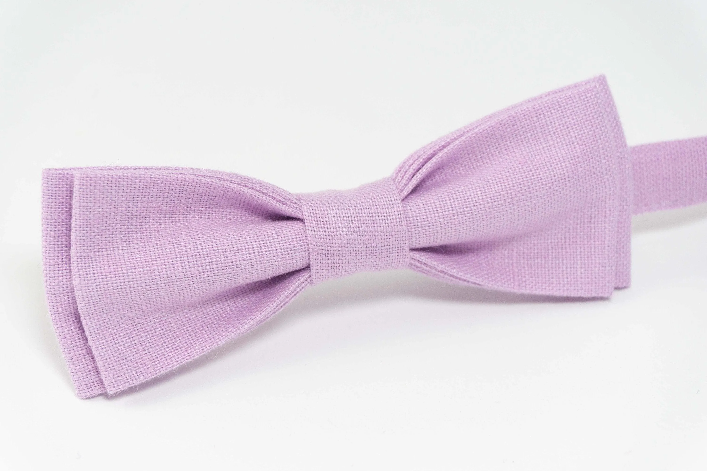 Lavender bow tie wedding | purple baby bow tie