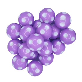 LAVENDER POLKA DOT 20mm - 11440