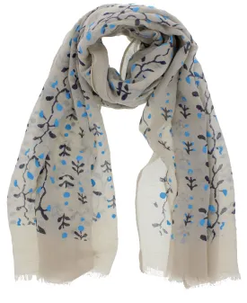 Leaf Print Scarf