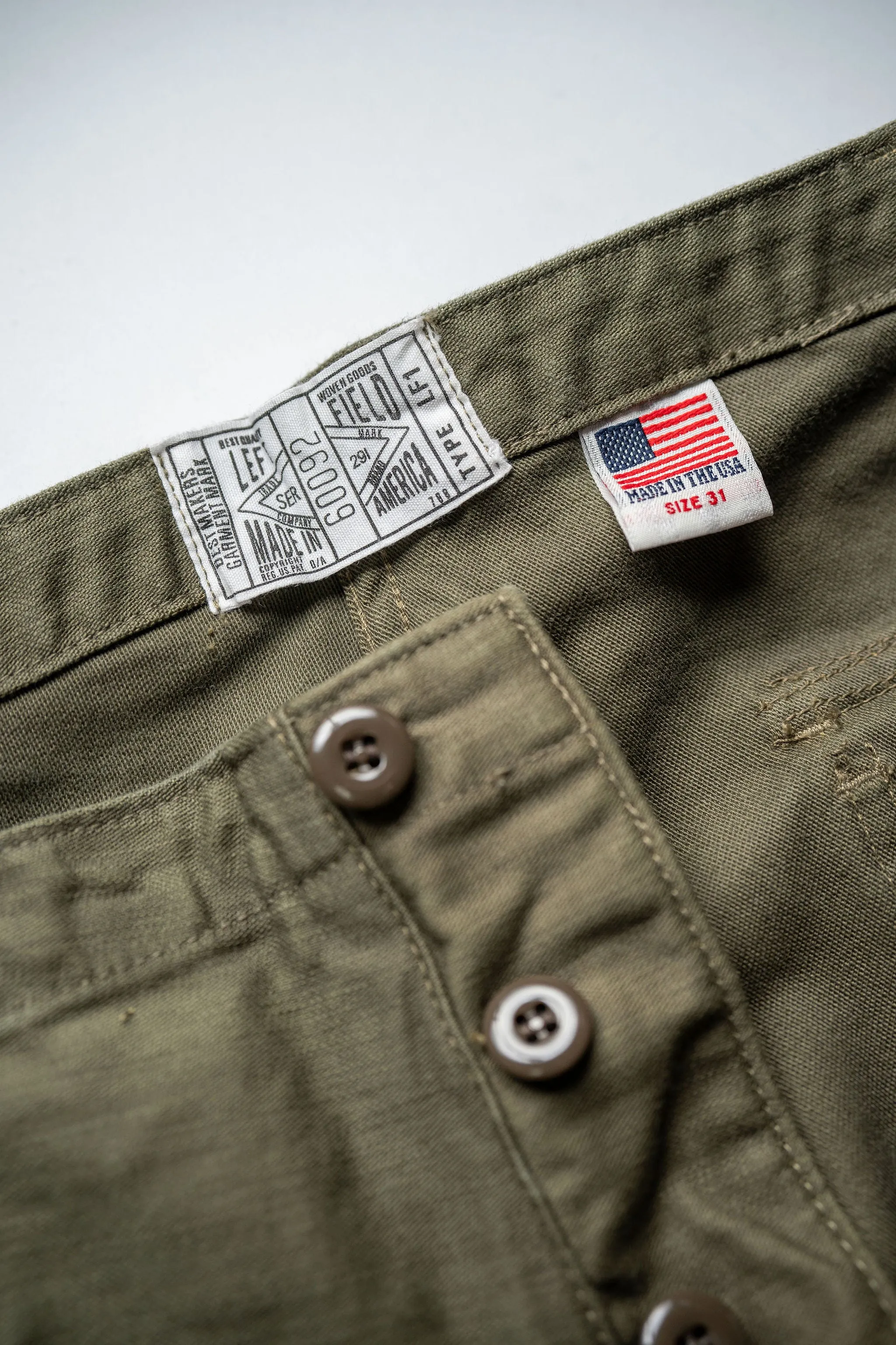 Left Field NYC OG-107 - 12 oz Baker Back Cotton Satin