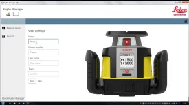 Leica Rugby Upgrade from CLA Basic (6012279) to CLX 700 Dual Grade Rotary Laser Level