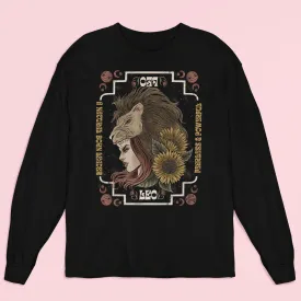 Leo Zodiac Long Sleeve Shirt