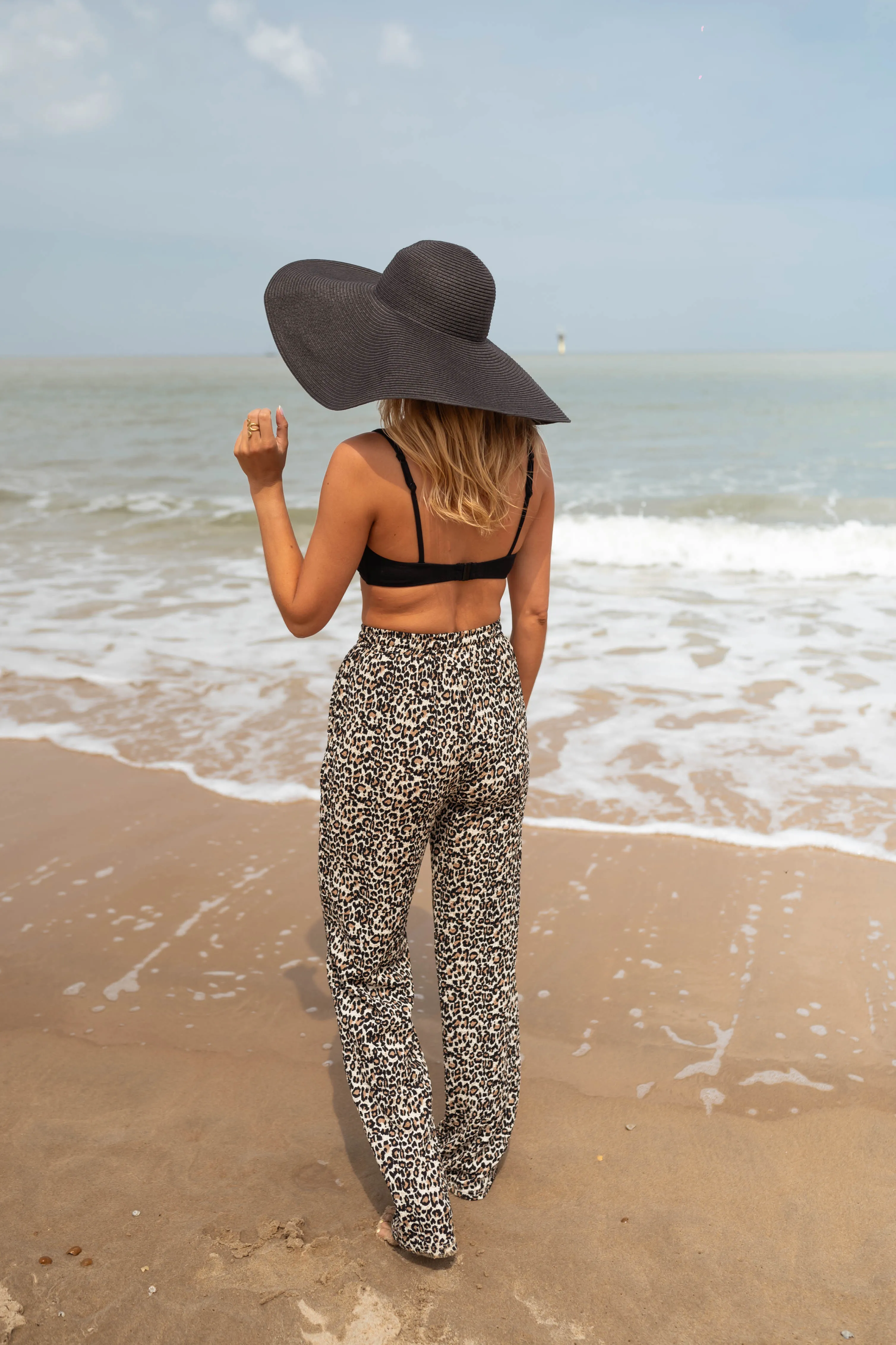 Leopard Clarou Pants