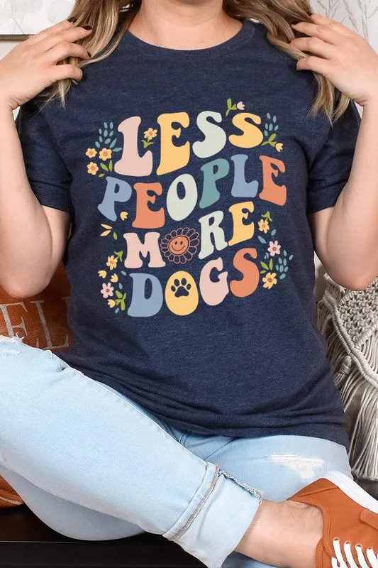 Less People More Dogs Tee