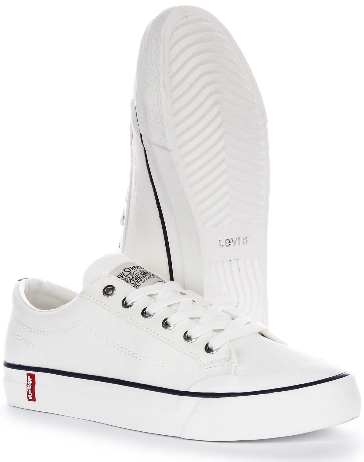 Levi LS2 Trainers In White For Men