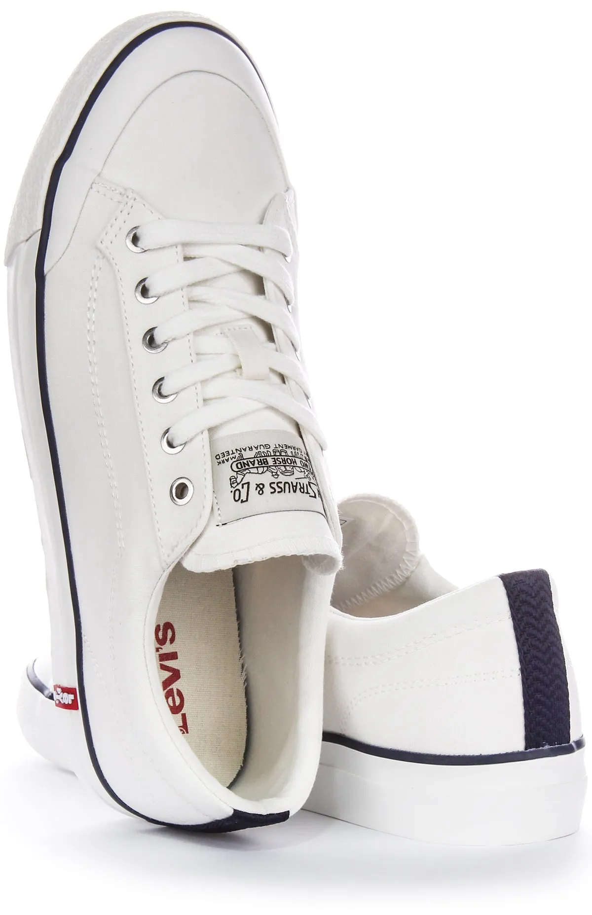 Levi LS2 Trainers In White For Men