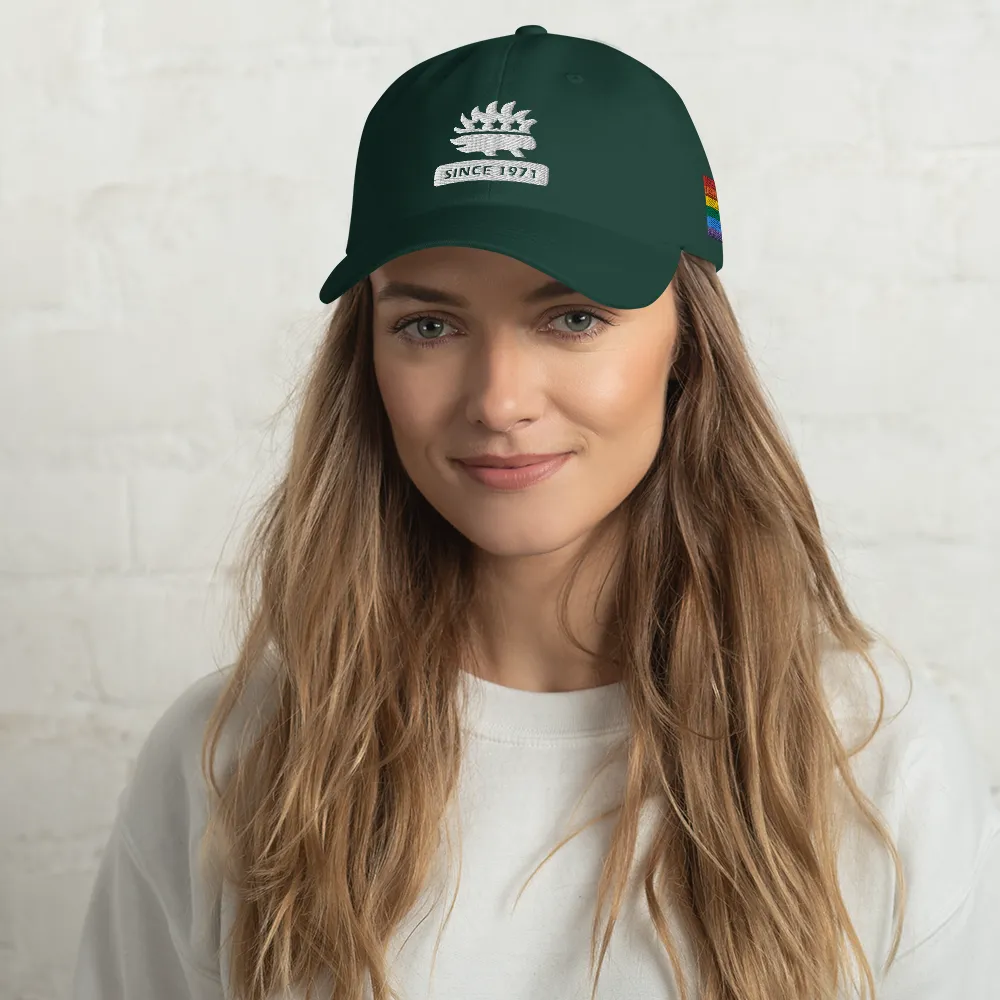 Libertarian Porcupine Since 1971 LGBT Dad hat