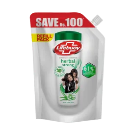 Lifebuoy Herbal Strong Refill Pack Shampoo