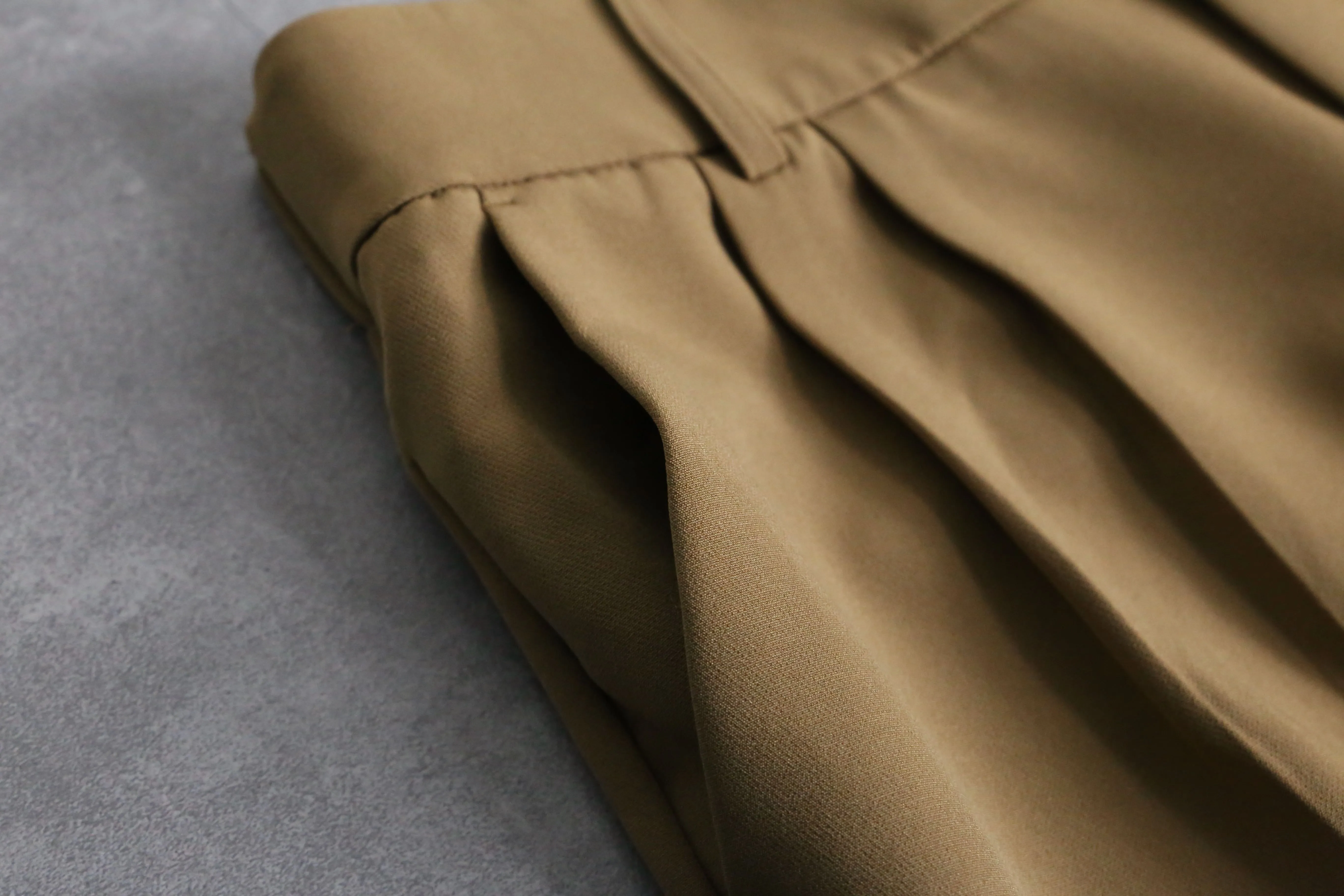 light brown wide straight pants