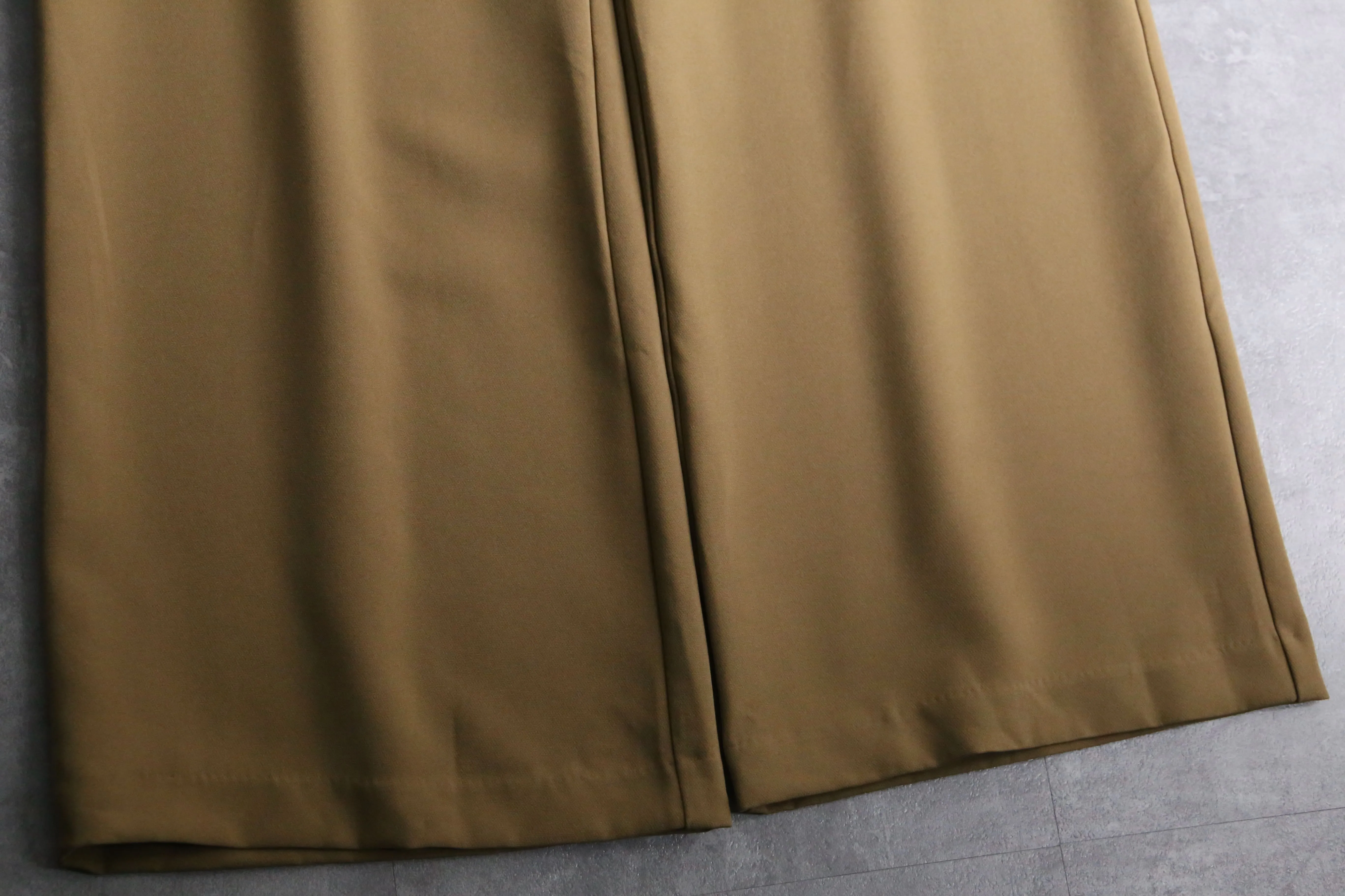 light brown wide straight pants