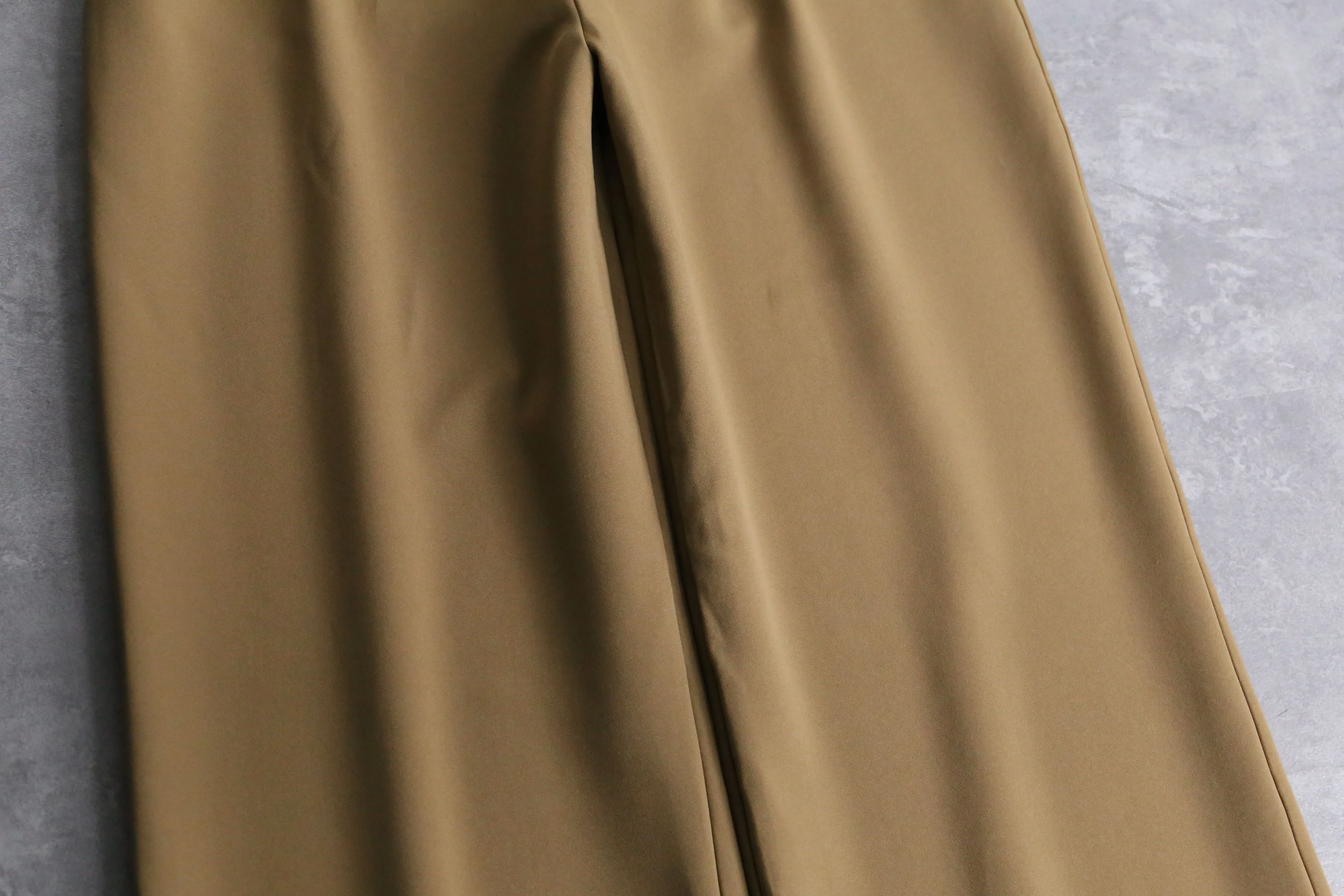 light brown wide straight pants