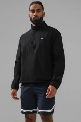 Lightweight Takeaway Track Pullover - Black