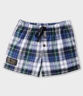 Lightweight Women's Flannel Shorts - Campbell