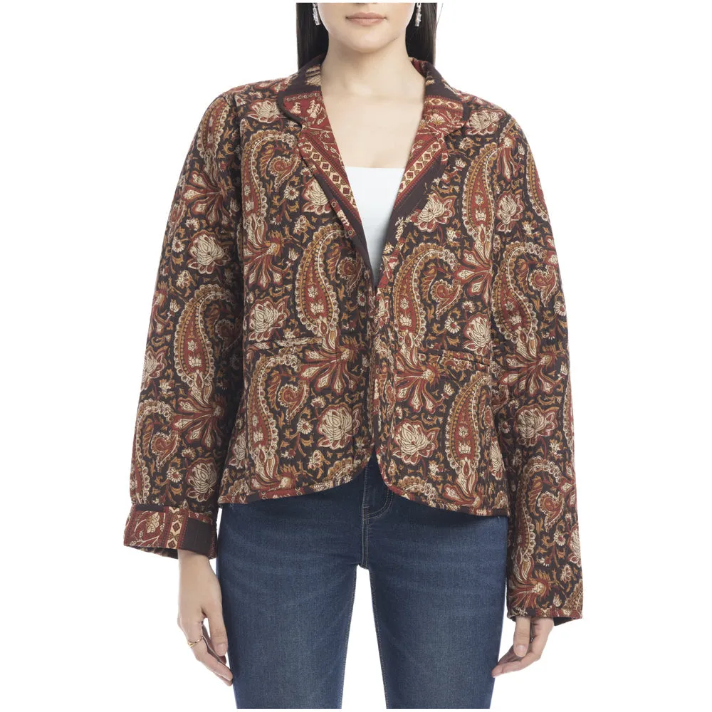 Lillian Paisley Stitched Jacket