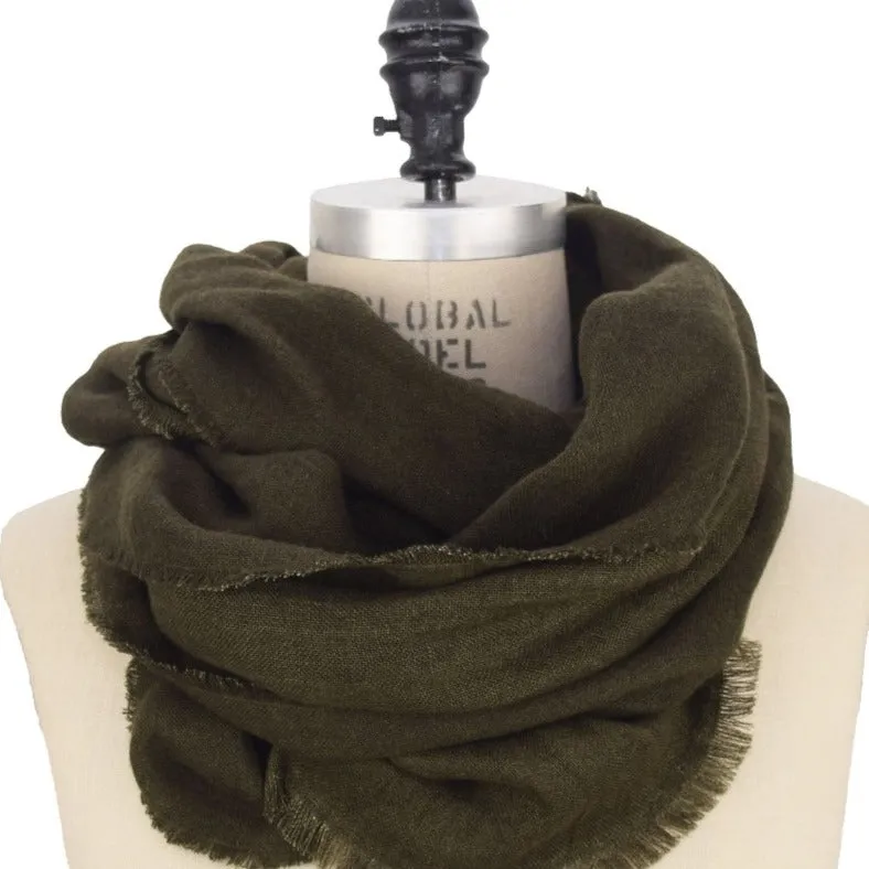 Linen Wool Scarf