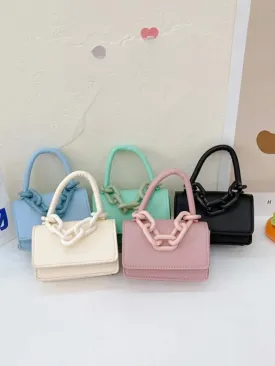 Linked In Style Mini Shoulder Handbag