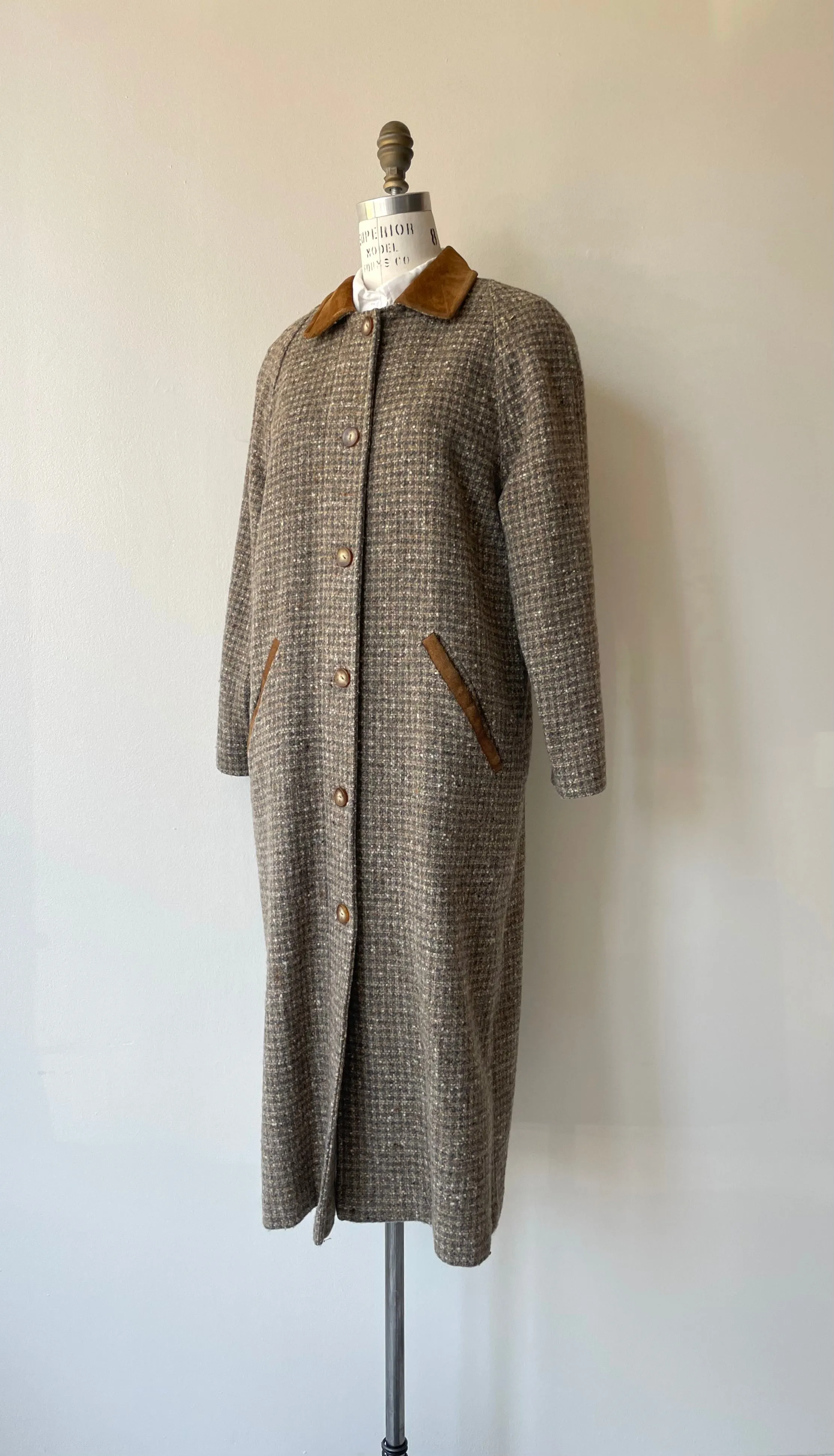 L.L. Bean Tweed Coat | 1980s