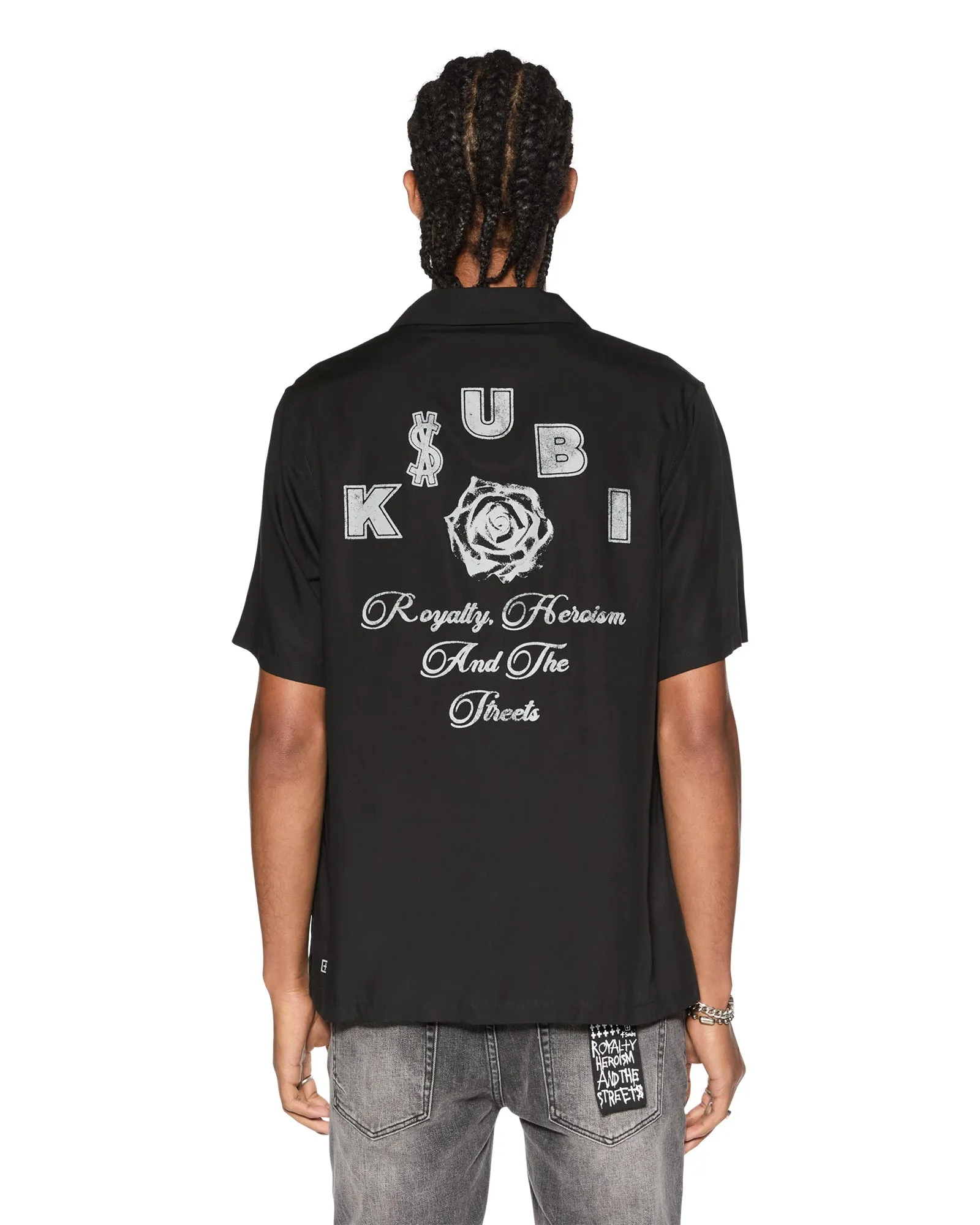 LOCK UP RESORT SS SHIRT BLACK