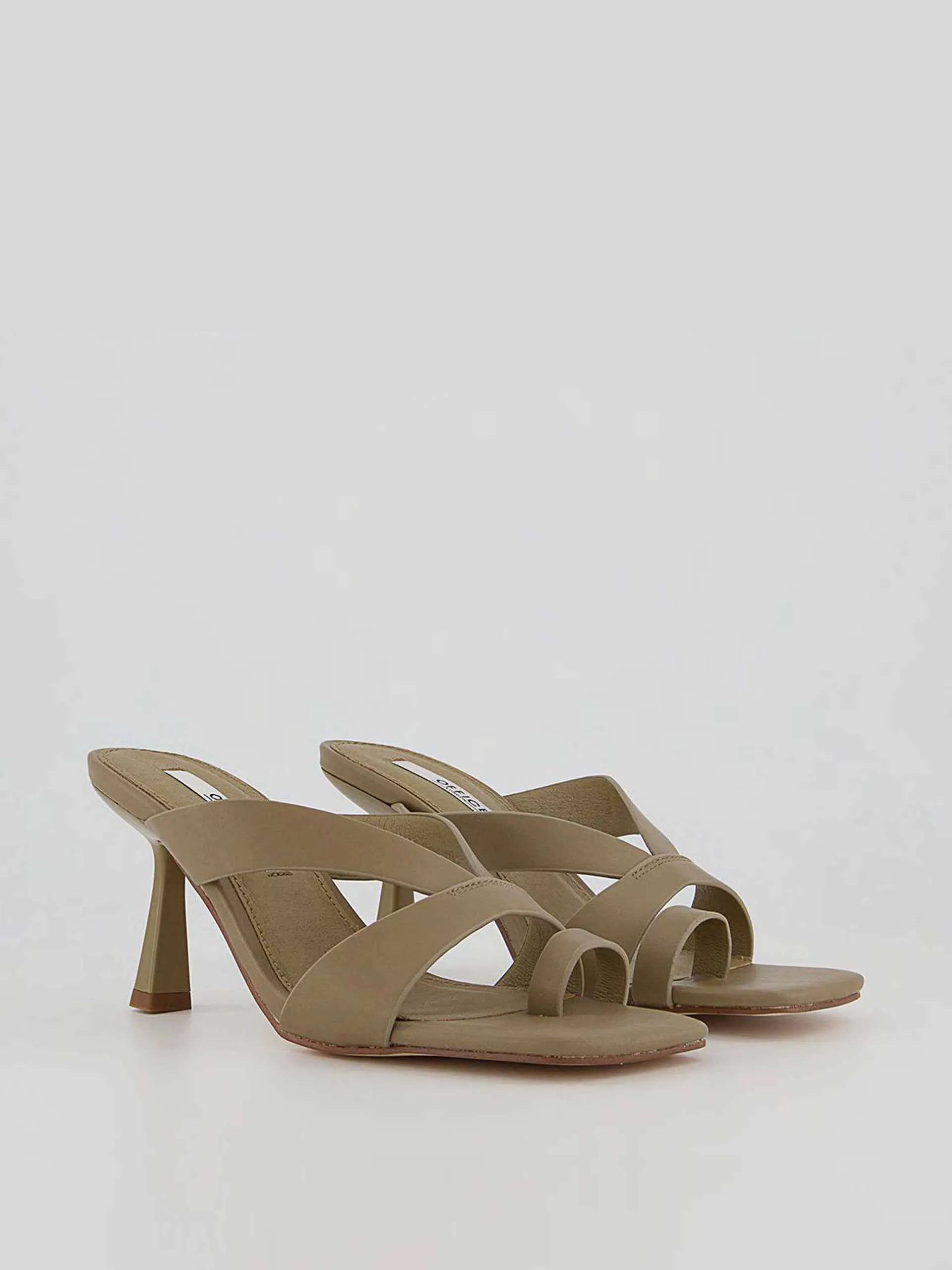 Loop khaki mules