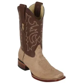 Los Altos Boots Mens #8129772 Rodeo Boot Style | Smooth Ostrich Boots | Color Moka