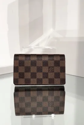 LOUIS VUITTON Damier Ebene Porte Monnaie Billets Trevor Wallet