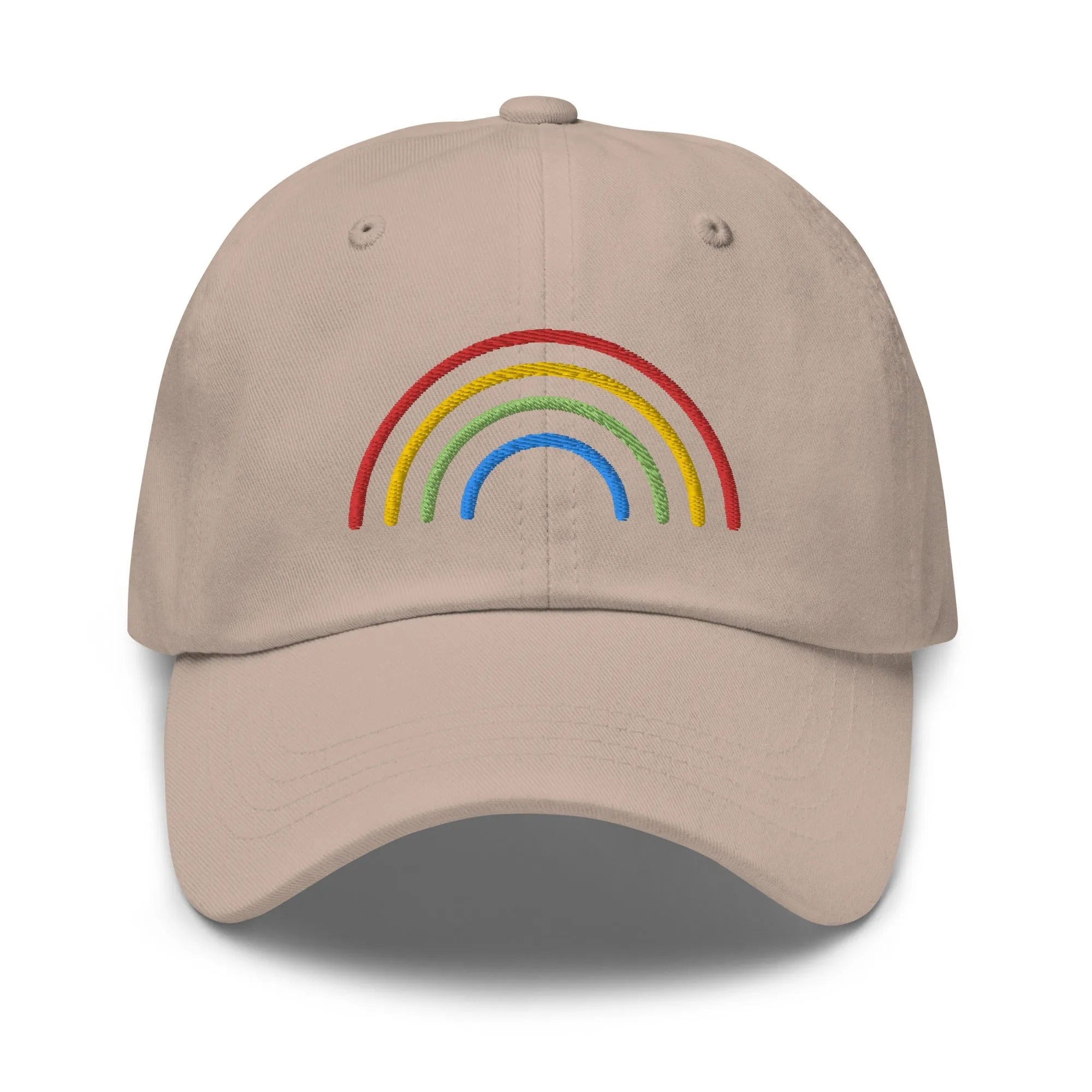 Love is Love Rainbow Dad hat