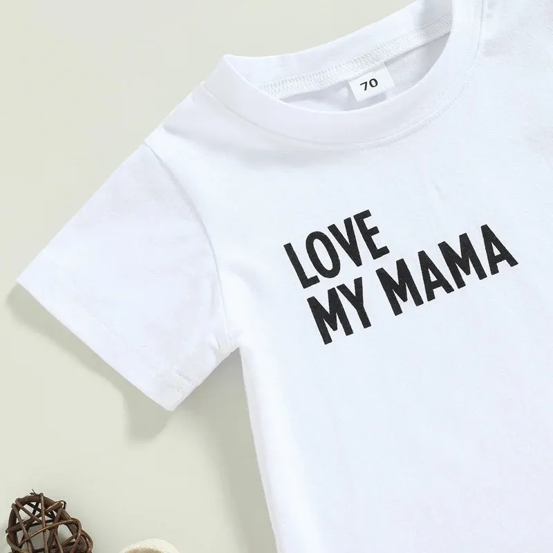 Love My Mama T-Short & Joggers Set