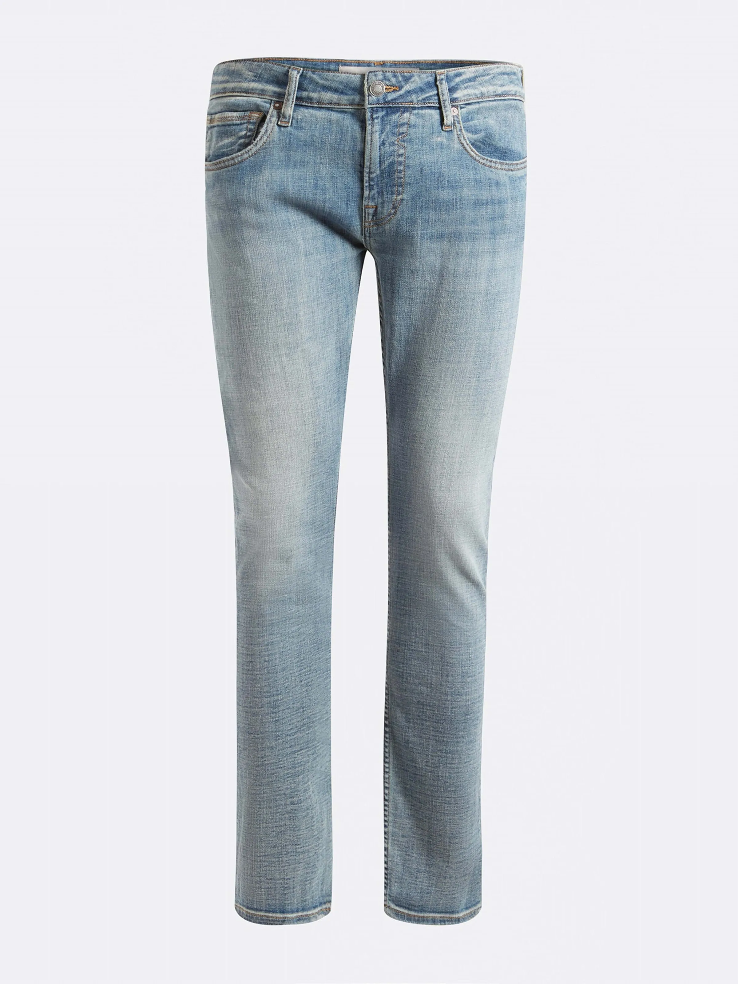 Low-Rise Skinny Fit Miami Denim Jeans In Stream Wash