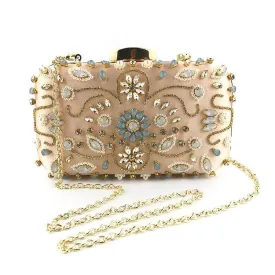 Luxy Moon Beaded Evening Clutches for Weddings