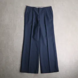 mad blue flare slacks