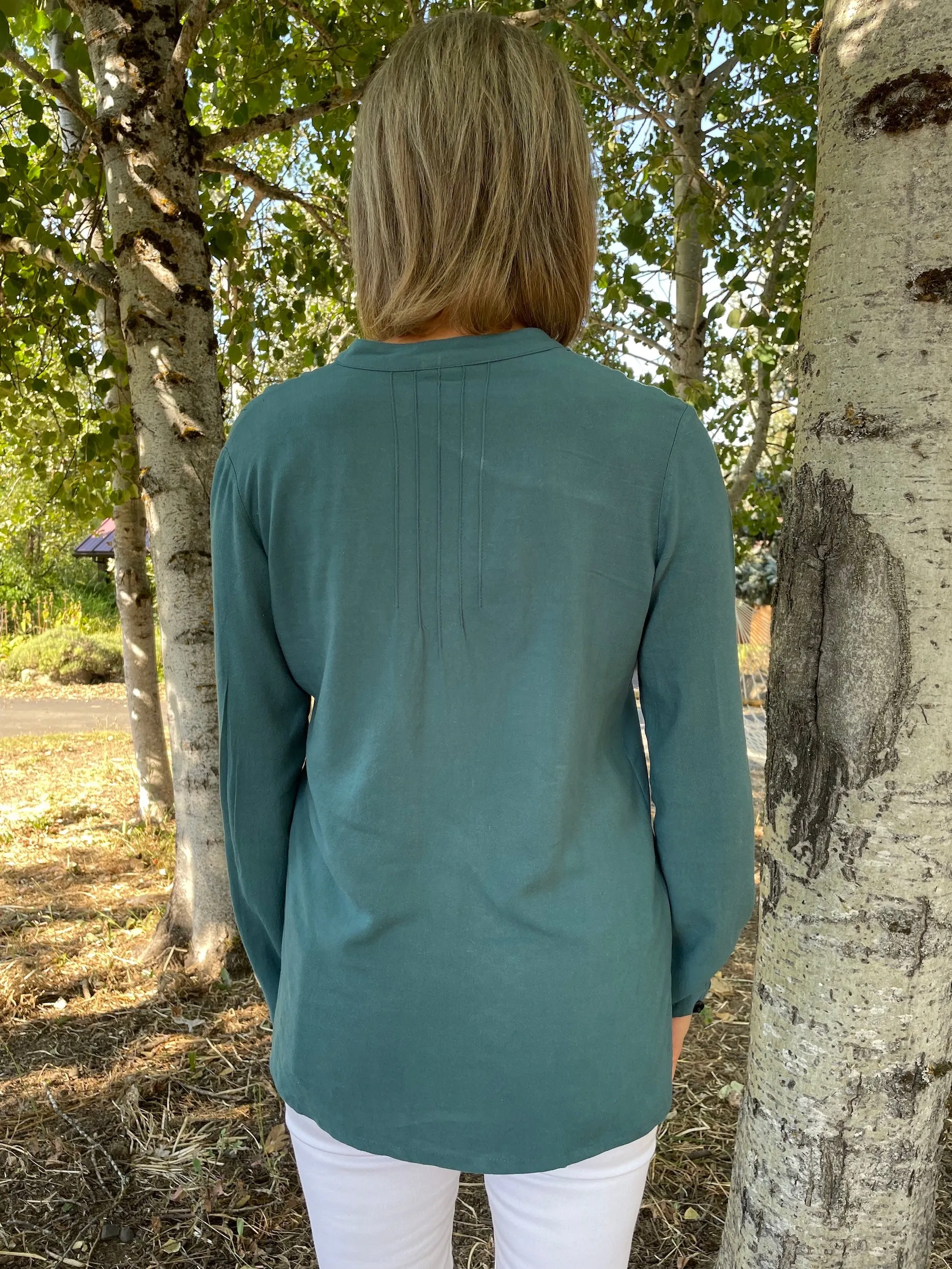 Magdalena Vining Tunic - Teal