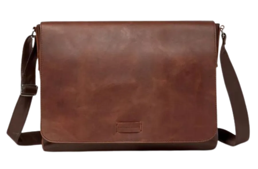 Malachi Leather Messenger Bag