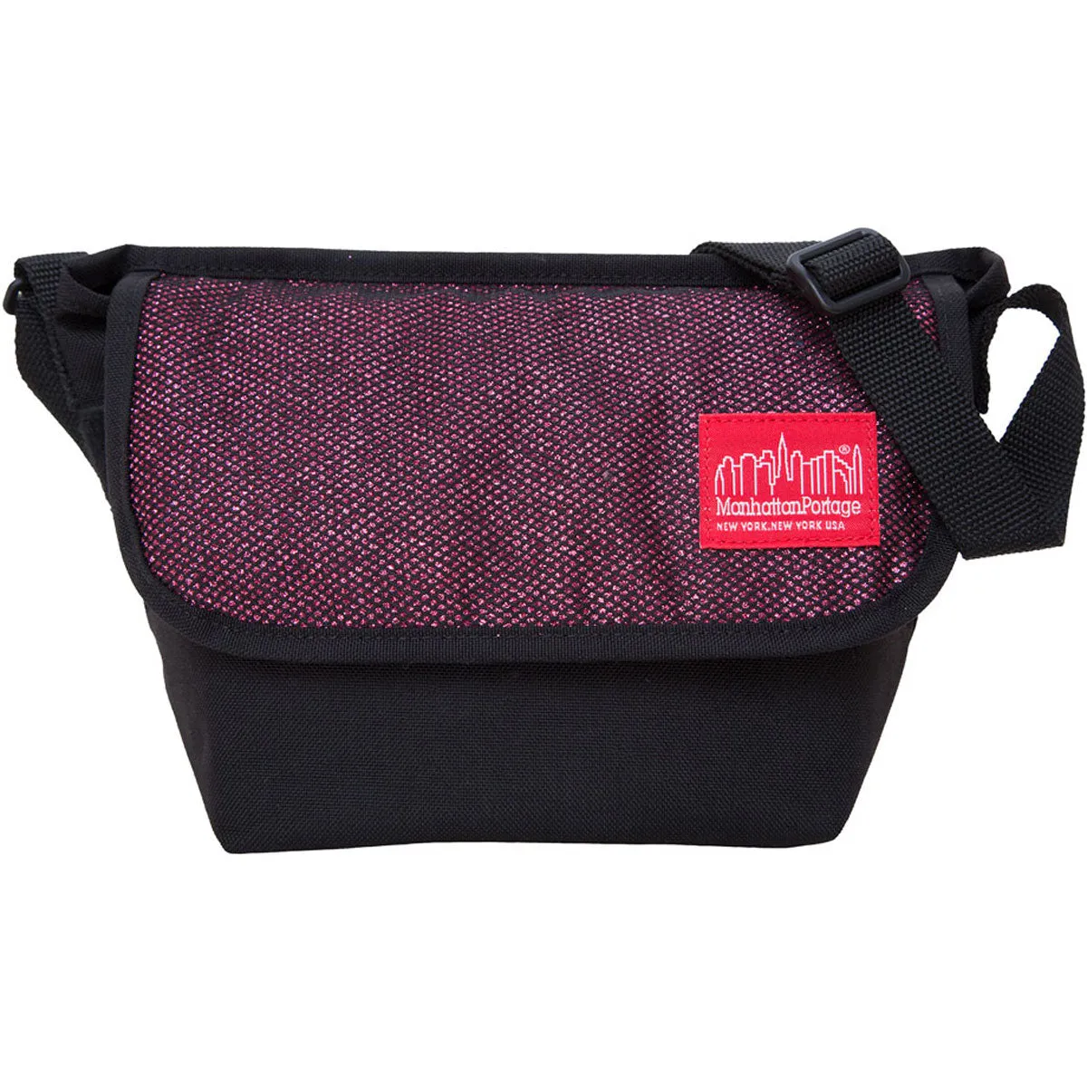 Manhattan Portage Midnight Mini NY Messenger Bag