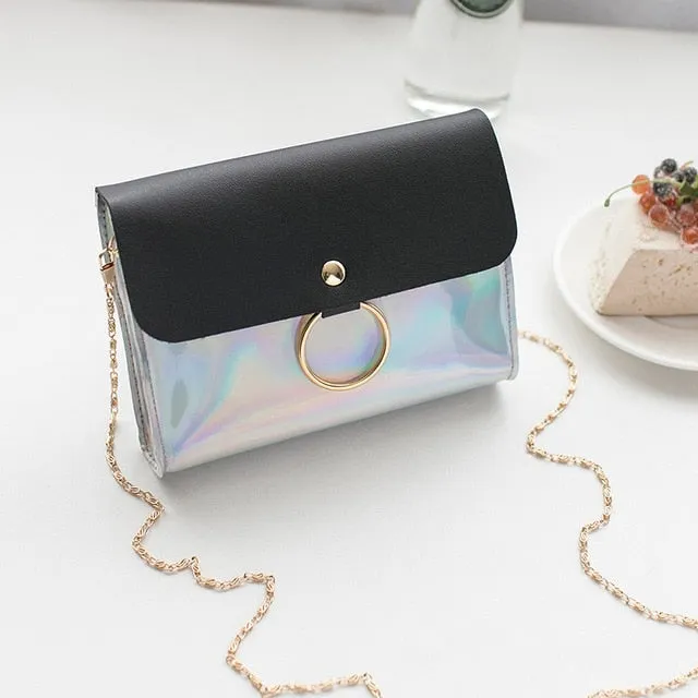 Marble Pattern Shoulder Bag