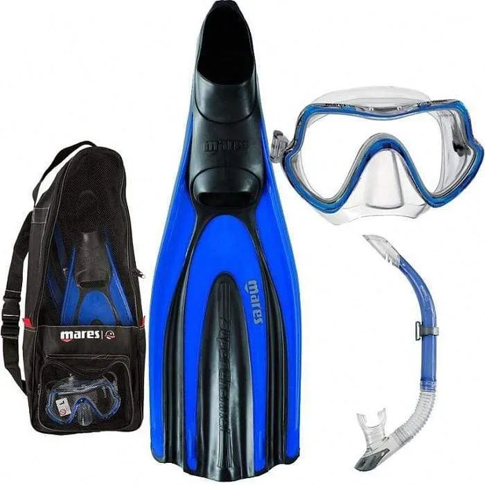 Mares SuperChannel Mask, Fin & Snorkel Set - CLEARANCE