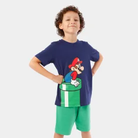 Mario Bros T-Shirt and Shorts Set